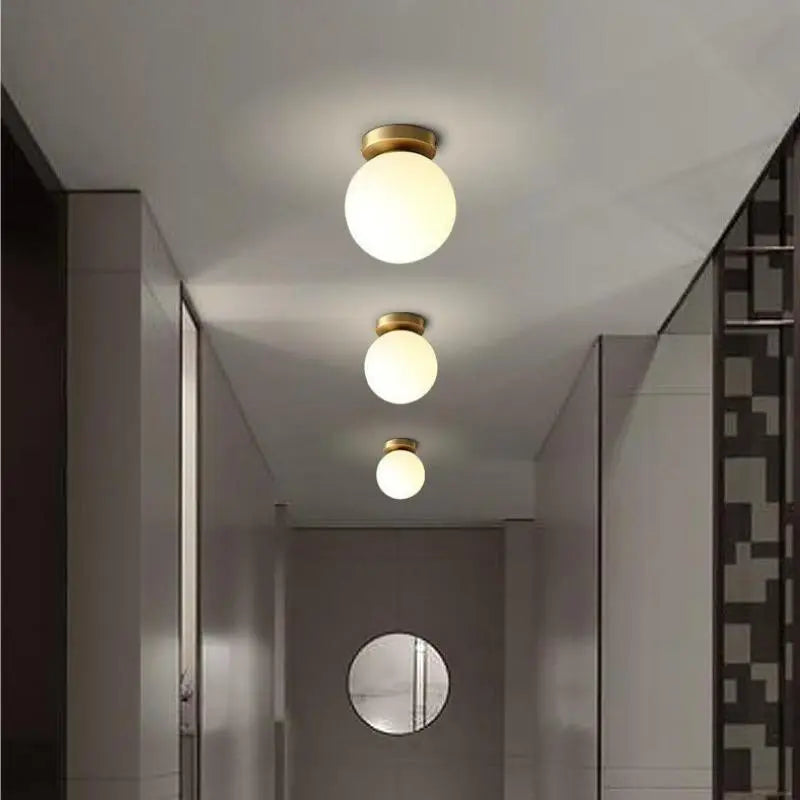 Lampe LED Scandinave en Verre - Design Élégant et Énergie Efficace