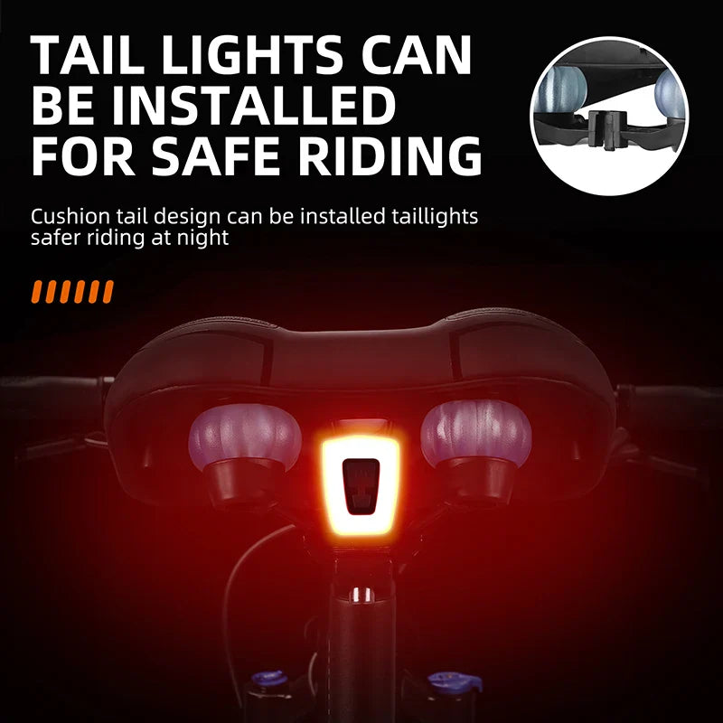 Selle de Vélo Confortable Antichoc - Design Ergonomique et Antidérapant