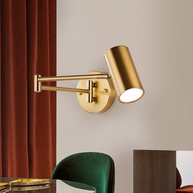 Applique Murale Rotative LED - Éclairage Ajustable et Design Élégant