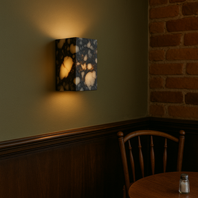 Applique Murale en Marbre - Élégante Lumière Ambiante pour Intérieur