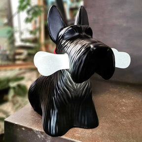 Lampe de Table LED Chien Scottie - Design Joyeux et Fonctionnel