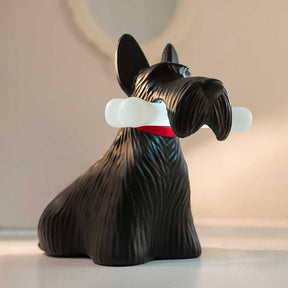 Lampe de Table LED Chien Scottie - Design Joyeux et Fonctionnel