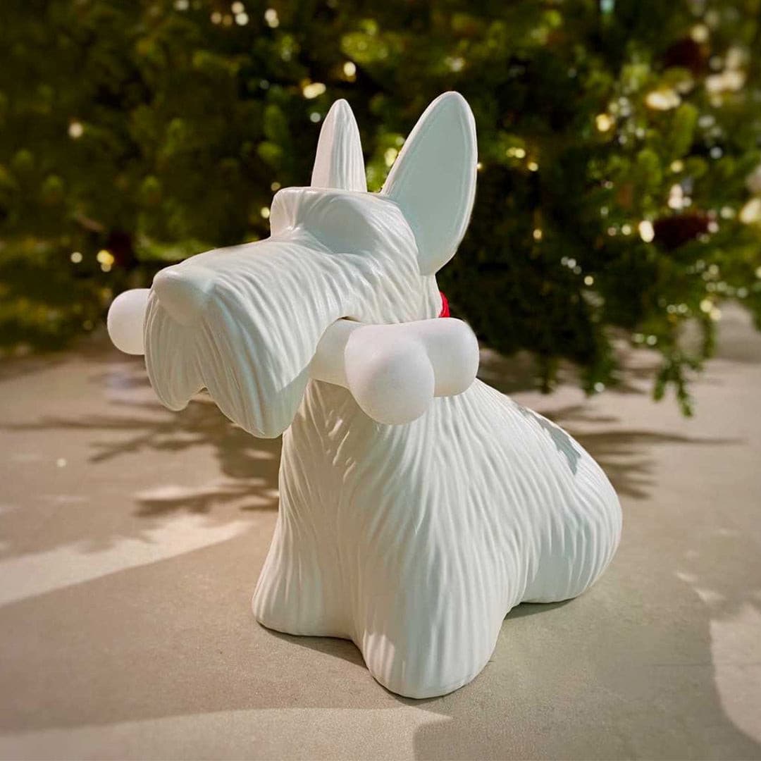 Lampe de Table LED Chien Scottie - Design Joyeux et Fonctionnel