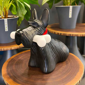 Lampe de Table LED Chien Scottie - Design Joyeux et Fonctionnel