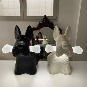 Lampe de Table LED Chien Scottie - Design Joyeux et Fonctionnel