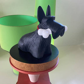 Lampe de Table LED Chien Scottie - Design Joyeux et Fonctionnel