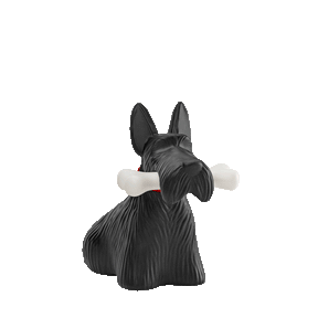 Lampe de Table LED Chien Scottie - Design Joyeux et Fonctionnel