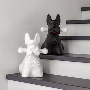 Lampe de Table LED Chien Scottie - Design Joyeux et Fonctionnel