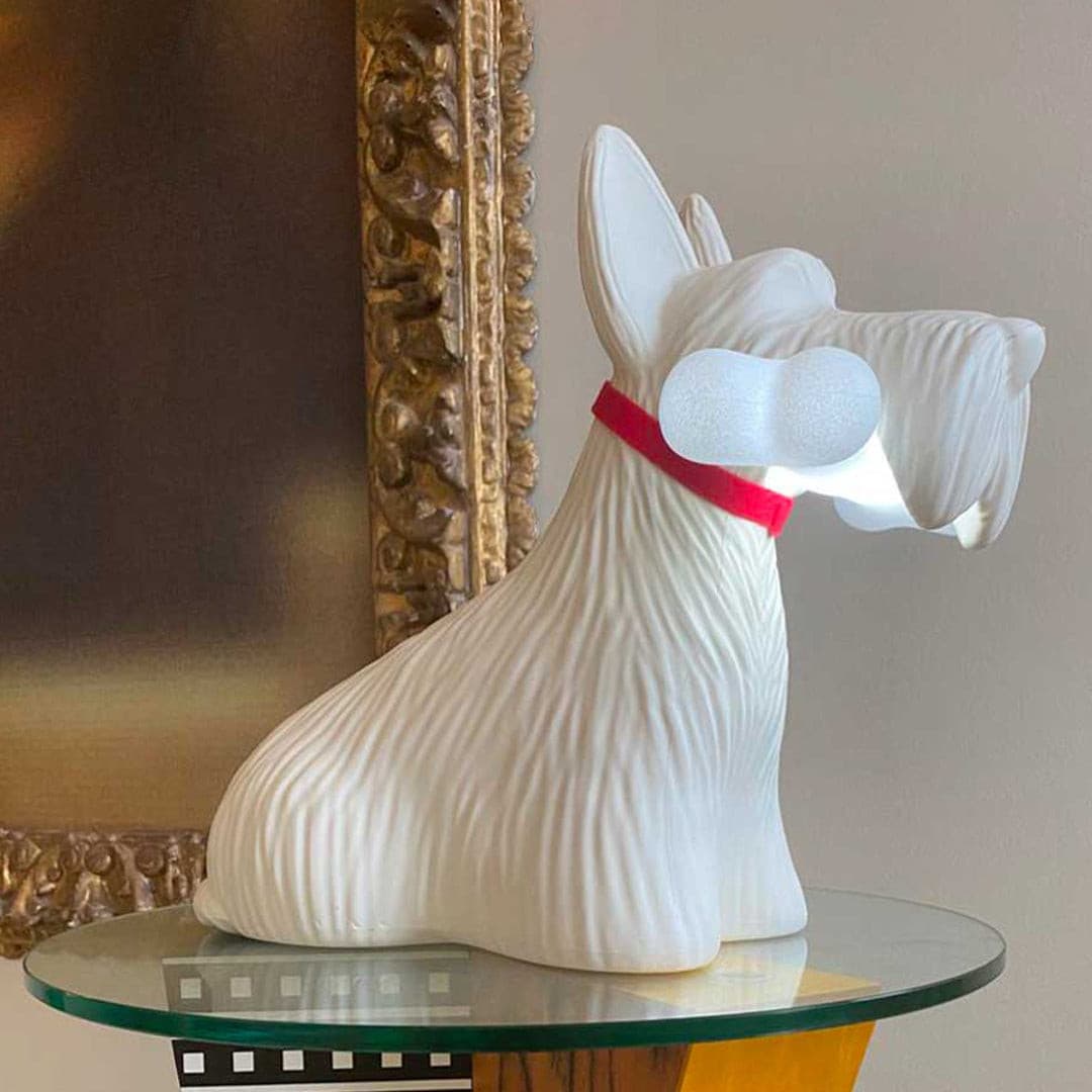 Lampe de Table LED Chien Scottie - Design Joyeux et Fonctionnel