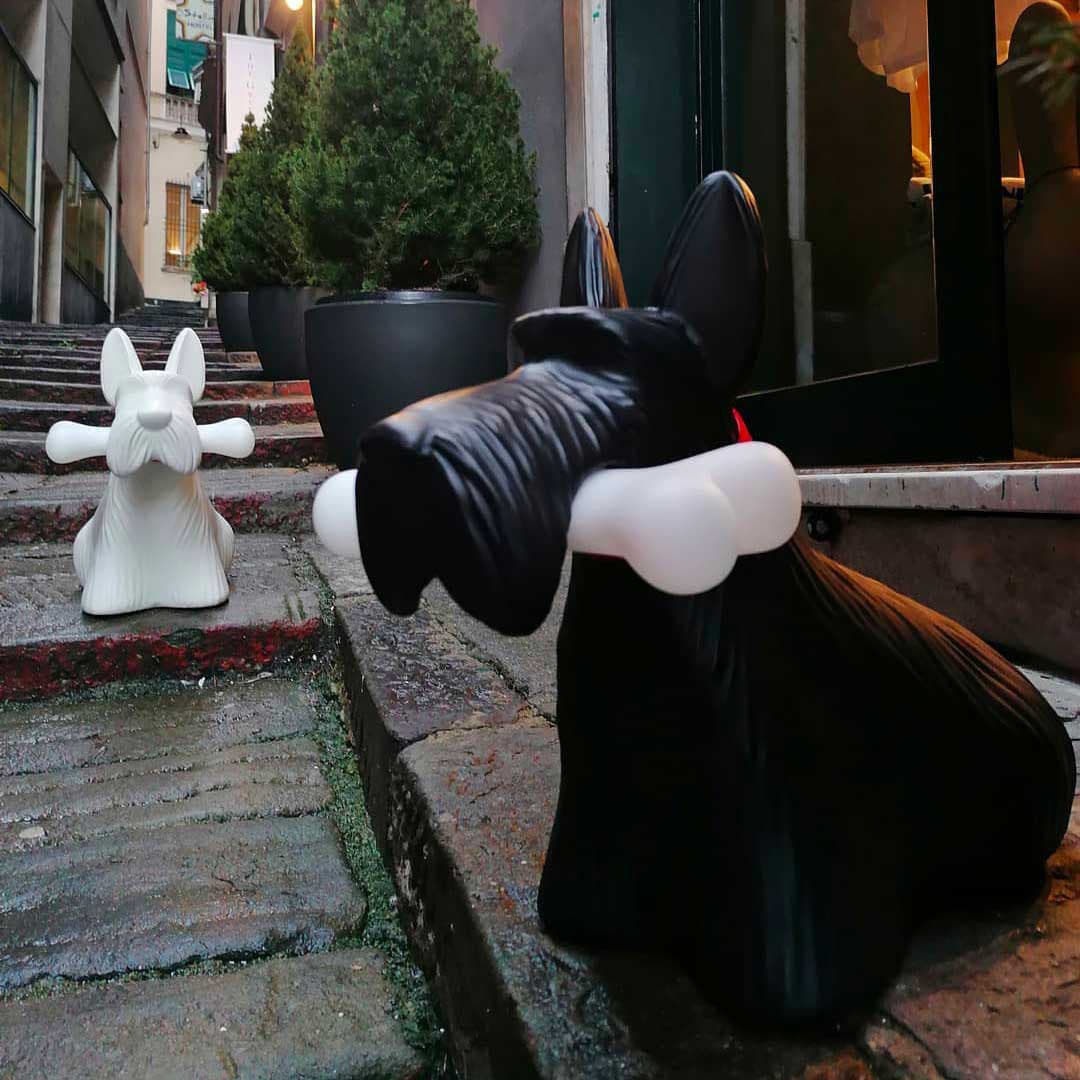 Lampe de Table LED Chien Scottie - Design Joyeux et Fonctionnel