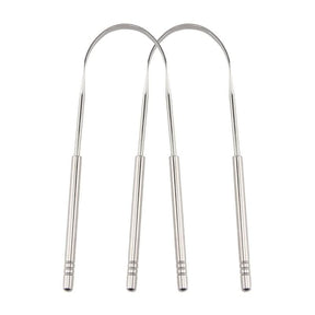 Racleur de Langue en Acier Inoxydable - Hygiène Buccale et Haleine Fraîche