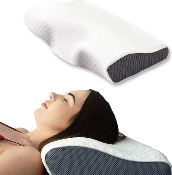 Oreiller Anti-Ronflement Ergonomique - Soutien Optimal pour Sommeil Paisible