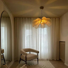 Lampe Suspendue en Tissu Vintage - Élégance et Ambiance Cosy