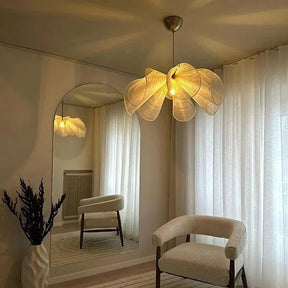 Lampe Suspendue en Tissu Vintage - Élégance et Ambiance Cosy