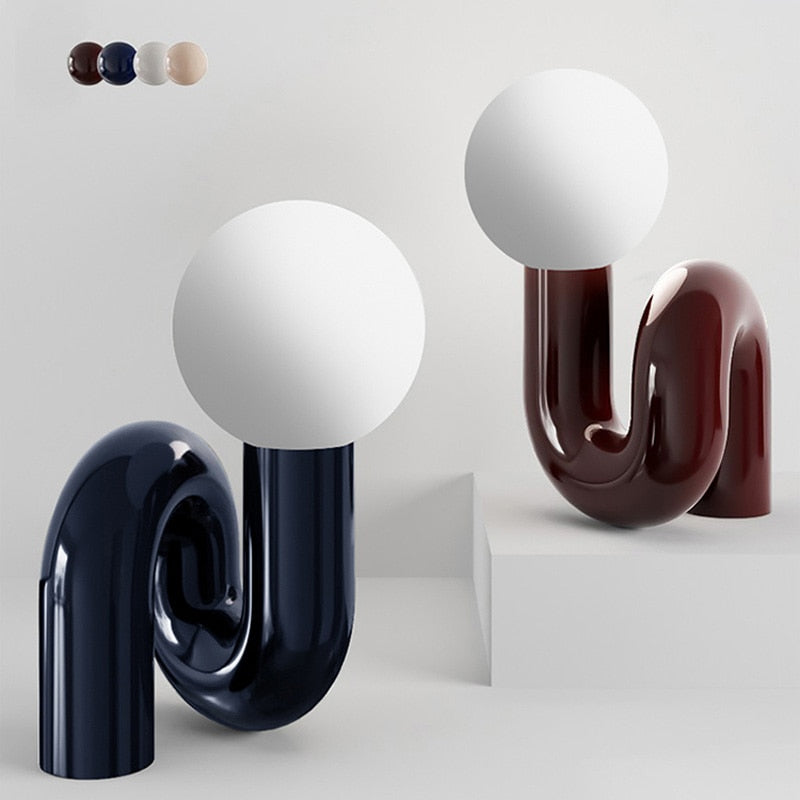 Lampe de Table Colorée pour Intérieur - Éclairage Durable et Design Élégant