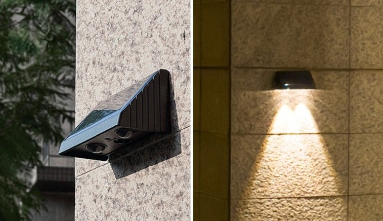 Applique Solaire Étanche pour Extérieur - Éclairage LED Durable et Écologique