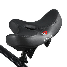 Selle de vélo confortable - Coussin épais et design respirant