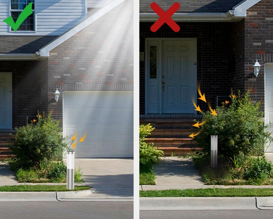 Lampe Solaire de Jardin - Éclairage Automatique et Écologique