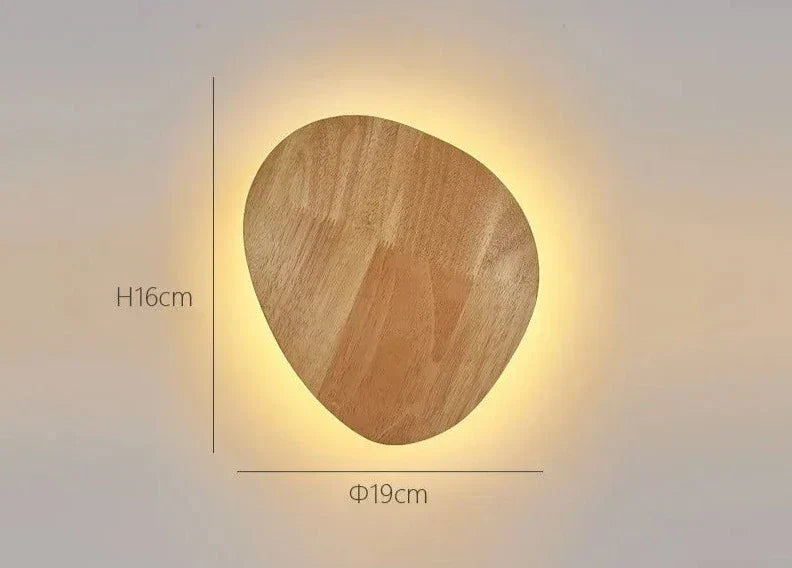 Applique Murale en Bois Moderne - Écologique et Durable pour Intérieur