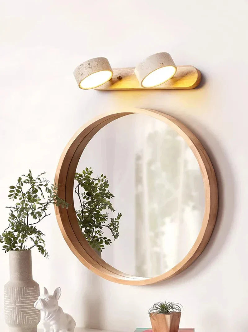 Applique Murale LED Miroir - Éclairage Élégant et Durable
