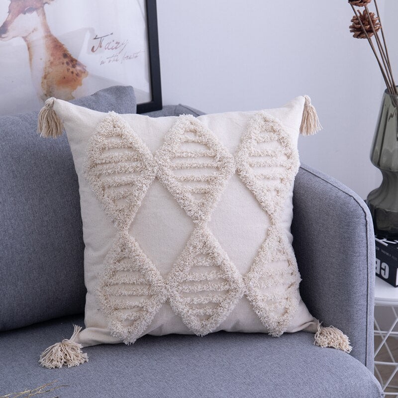 Housses de Coussin Boho Chic - Ambiance Ibiza et Style Unique