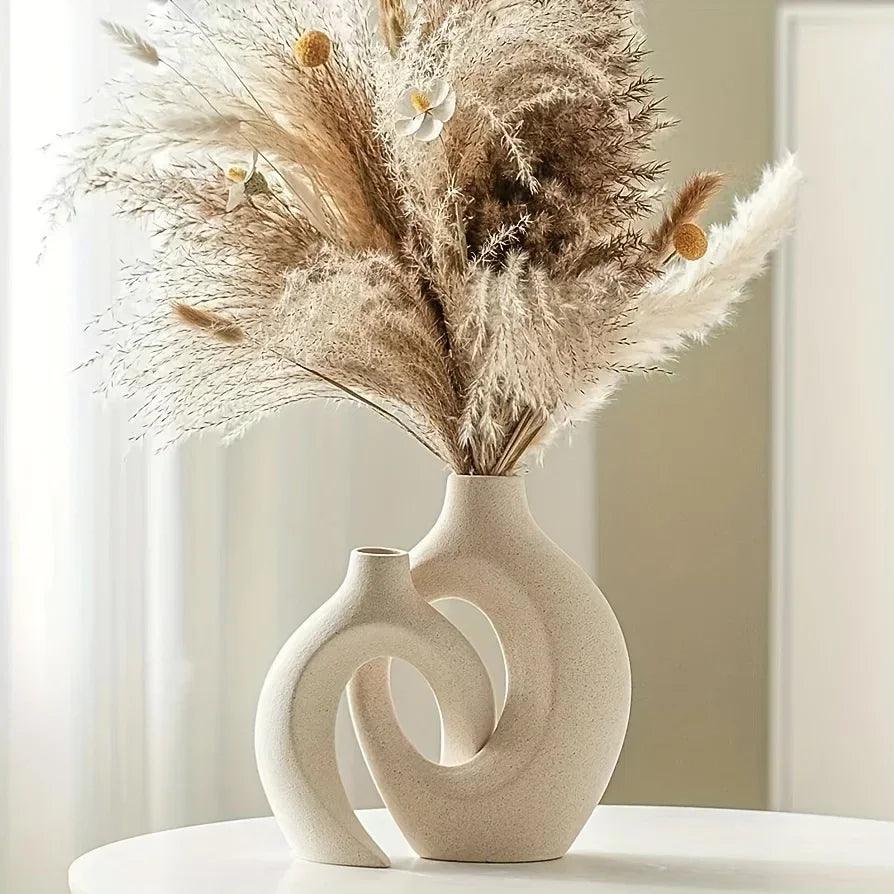 Vases en Céramique Moderne - Ensemble Élégant pour Décoration Intérieure