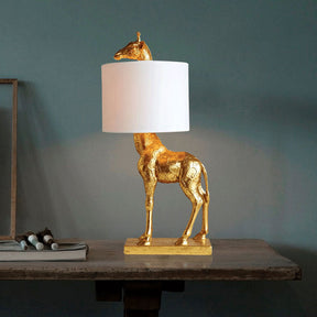 Lampe de Table Girafe Design - Élégance Naturelle et Durable