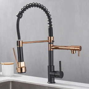 Robinet à Double Sortie pour Cuisine - Design Élégant et Installation Facile