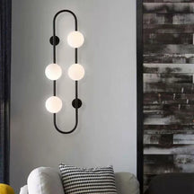 Applique Murale Élégante pour Salon - Design Moderne et Économie d'Énergie