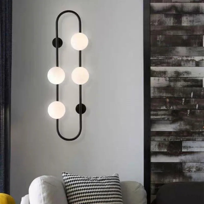 Applique Murale Élégante pour Salon - Design Moderne et Économie d'Énergie
