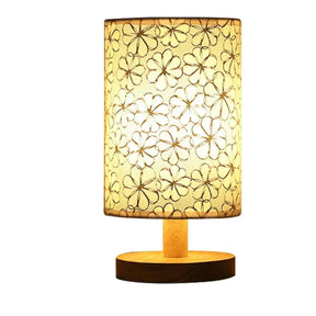 Lampe en Bois Massif Design - Lumière LED Économique et Apaisante
