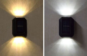 Lampe Murale Étoilée Solaire - Éclairage Élégant et Résistant aux Intempéries