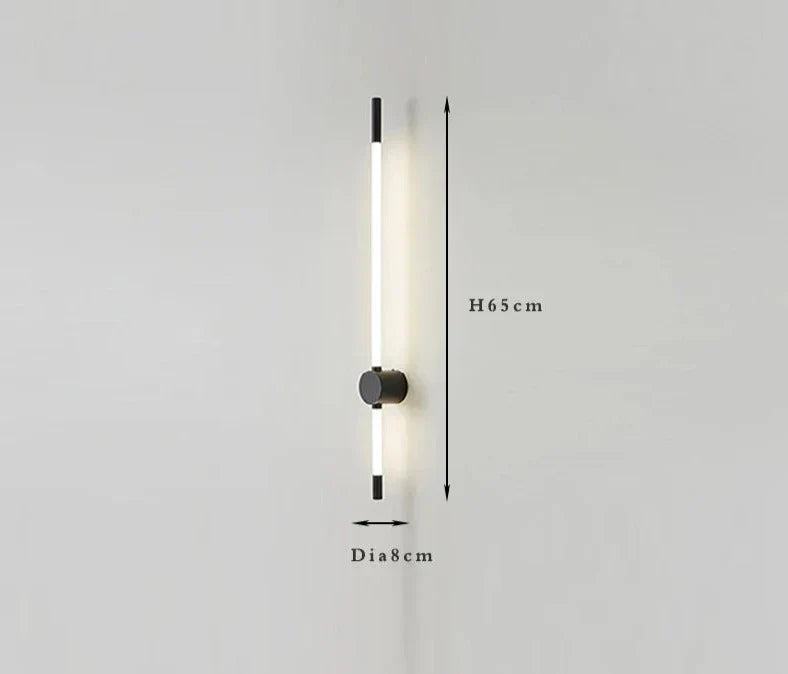 Applique Murale Minimaliste LED - Élégance et Durabilité pour Espaces Contemporains