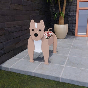 Pot de Fleurs Thème Chiens - Décoratif et Durable pour Intérieur/Extérieur