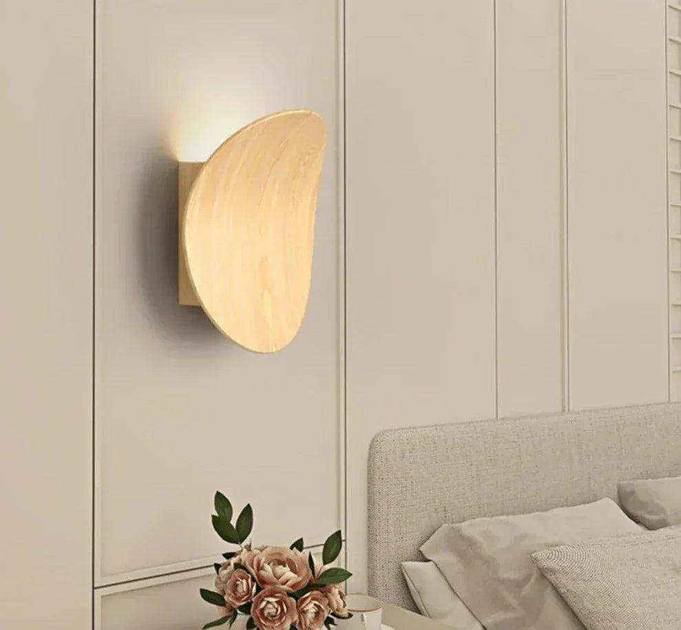 Applique Murale en Bois Moderne - Écologique et Durable pour Intérieur