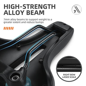 Selle de Vélo Confortable - Absorption de Chocs Élevée et Respirante