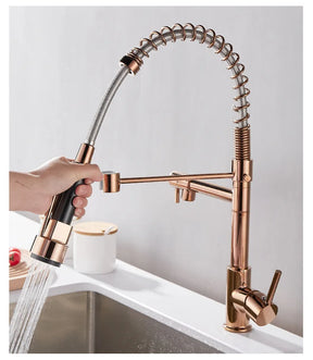 Robinet à Double Sortie pour Cuisine - Design Élégant et Installation Facile