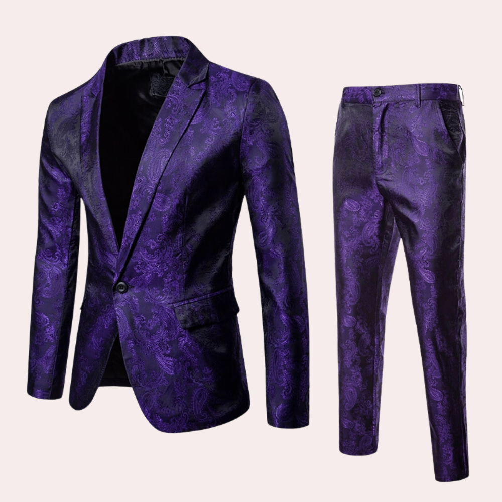 Costume 2 pièces Élégant pour Hommes - Blazer et Pantalon pour Événements Formels