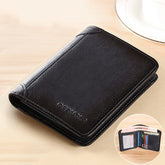 Portefeuille RFID Slim pour Hommes - Protection Anti-Vol et Design Élégant
