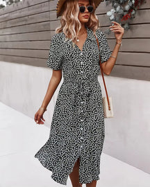 Robe Maxi Boho Femme - Imprimé Floral et Confort Aérien