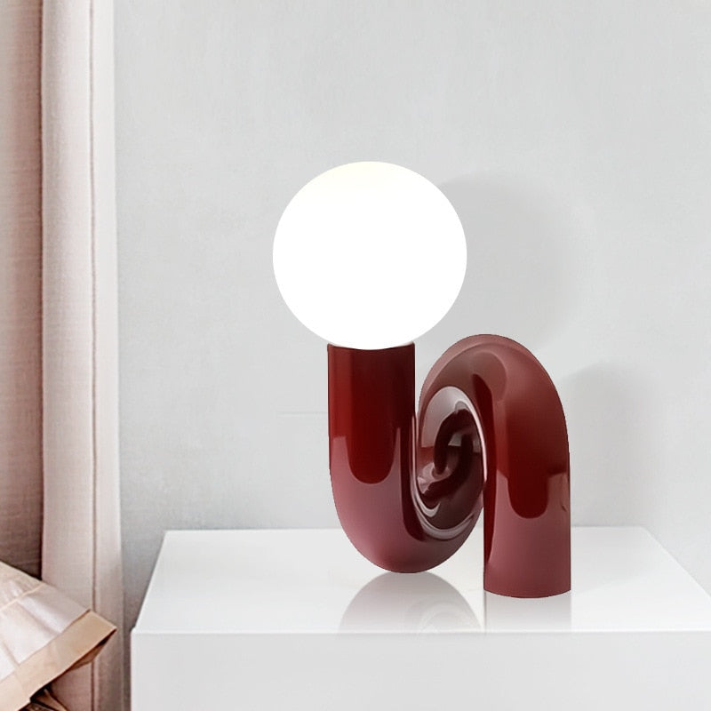 Lampe de Table Colorée pour Intérieur - Éclairage Durable et Design Élégant