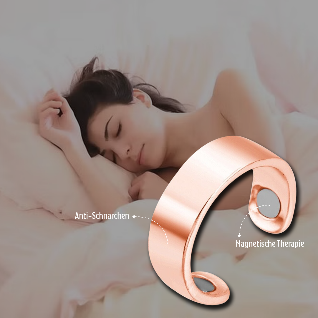 Anneau Anti-Ronflement Hypoallergénique - Respiration Confortable pour Sommeil Réparateur