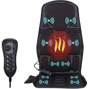 Coussin de Massage Shiatsu Chauffant - Soulagement Apaisant du Dos et du Cou