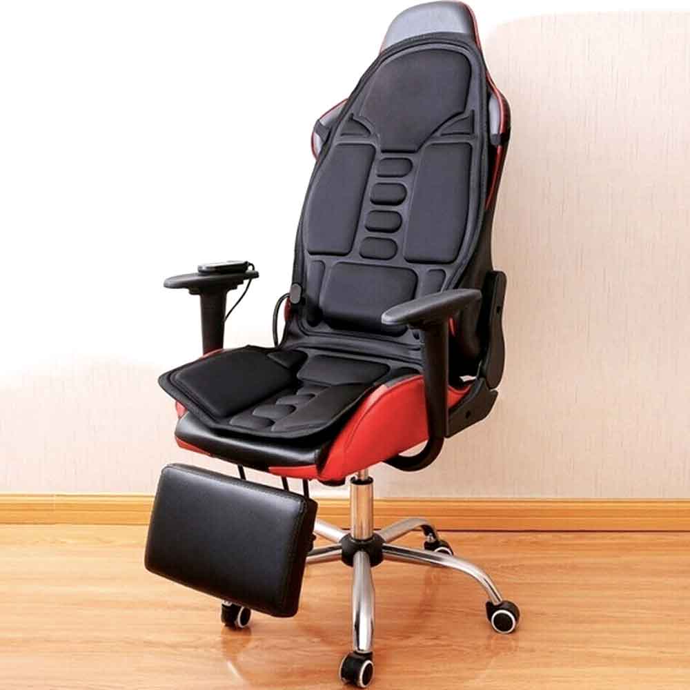 Coussin de Massage Shiatsu Chauffant - Soulagement Apaisant du Dos et du Cou