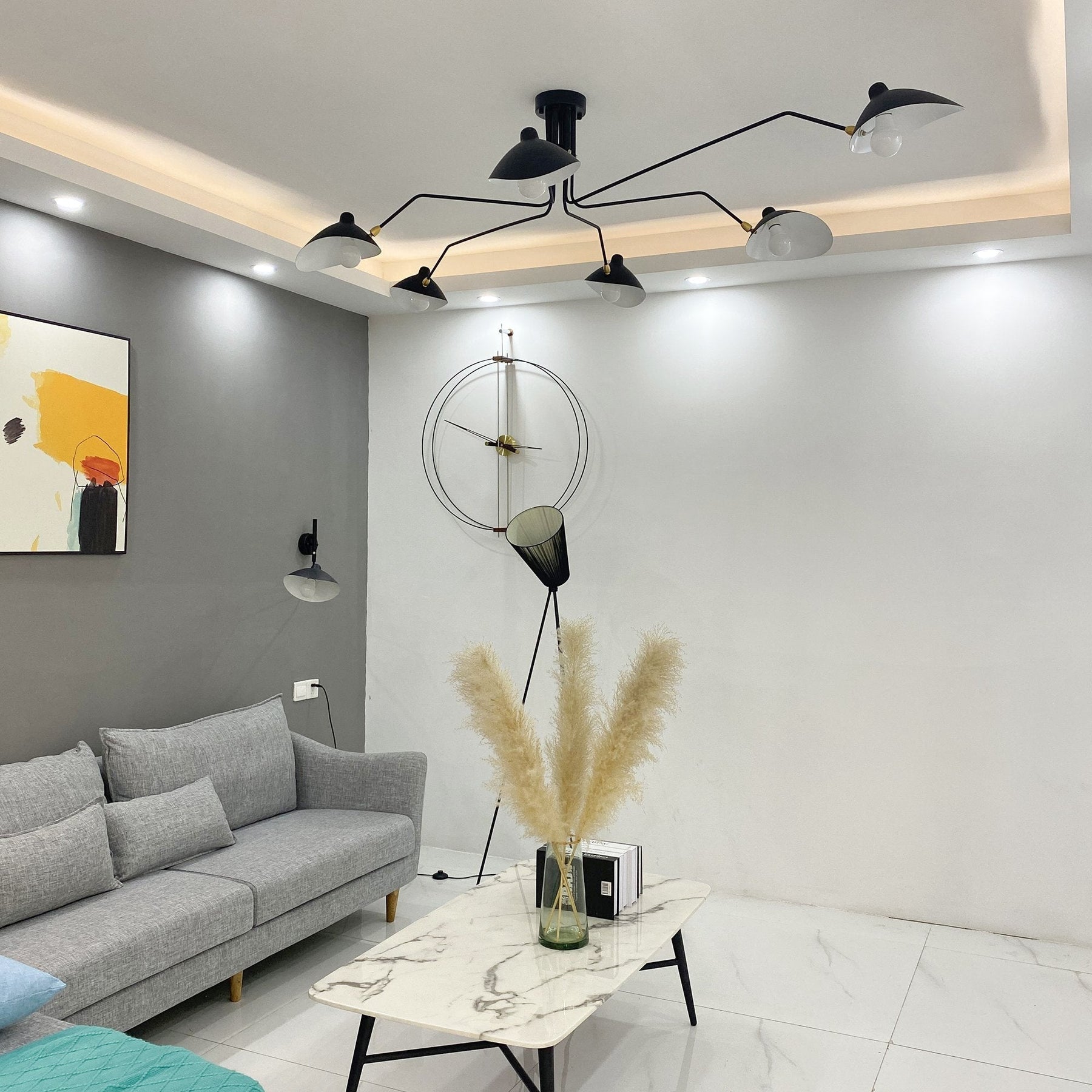 Éclairage de Plafond Design Moderne - Style Luxueux et Polyvalent