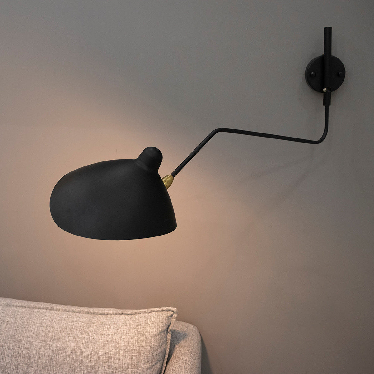 Applique Murale à Double Bras - Éclairage Flexible et Économe en Énergie