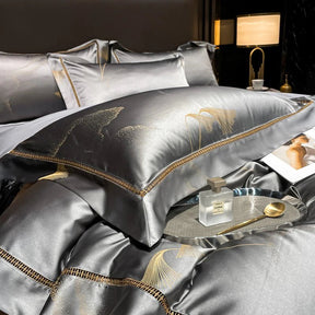 Ensemble de Literie en Coton Égyptien - Luxe et Confort Ultimes pour Dormir