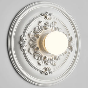 Applique Murale Ronde Rétro - Éclairage Élégant et Durable
