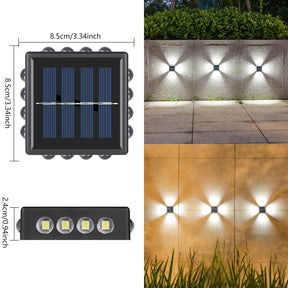 Lampe Murale Solaire Extérieure - Éclairage Durable et Écologique