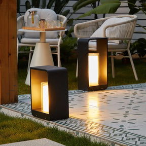 Lampe de Jardin Solaire en Acier Inoxydable - Éclairage Étanche et Écoénergétique